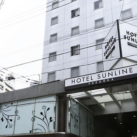 Hotel Sunline Fukuoka Ohori ภายนอก รูปภาพ